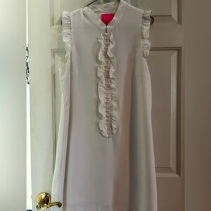 Lilly Pulitzer White Pearl Adalee Dress
